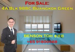 Blk 988C Buangkok Green (Hougang), HDB 4 Rooms #198819412